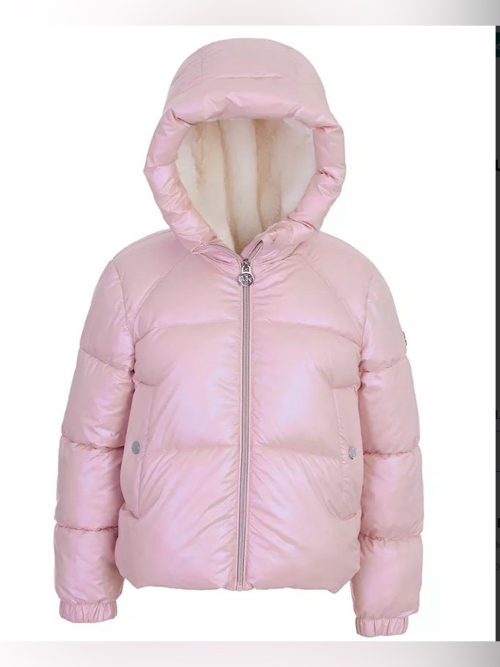 Little Girls Hooded Puffer Coat (Size: 18M)